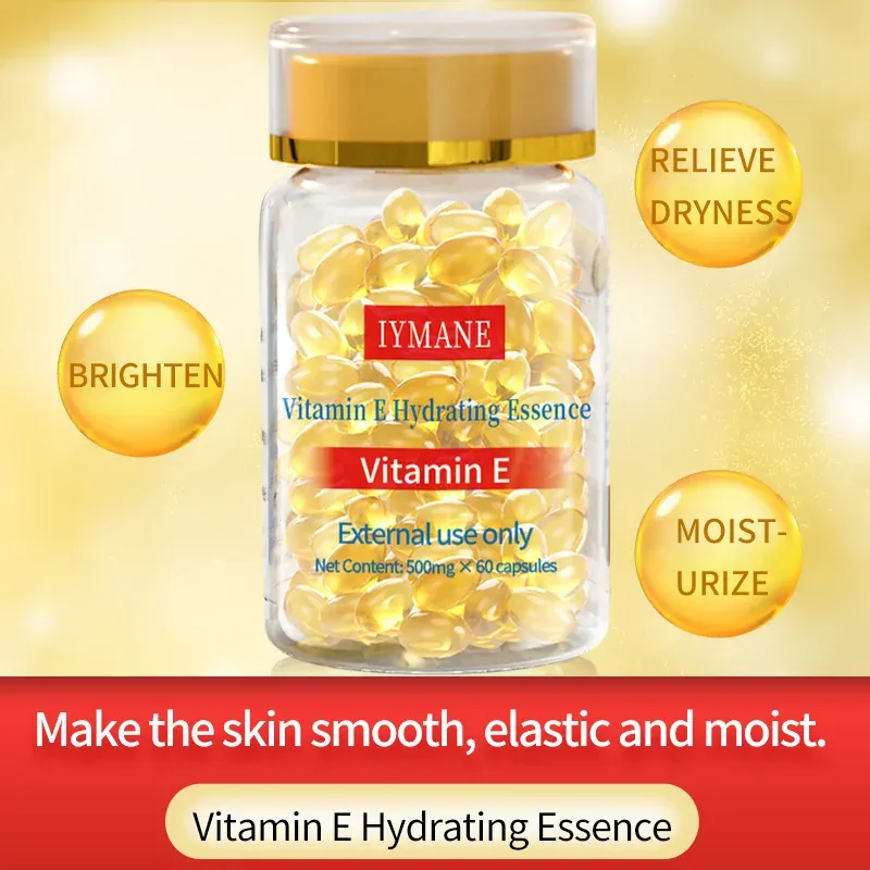 Vitamin E Hydrating Essence Capsules 60 pcs Vitamin E capsule serum photo 03