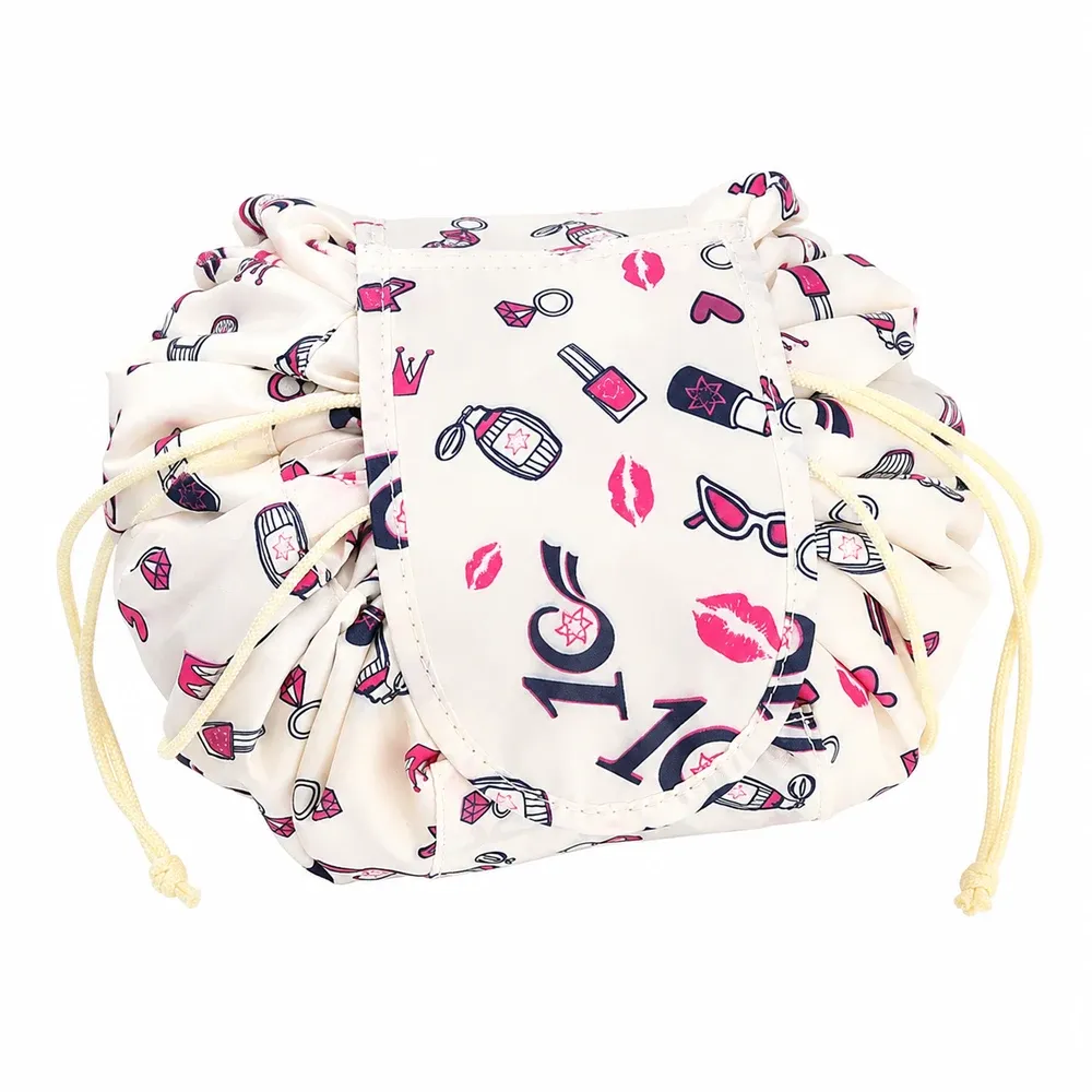 Drawstring Travel Makeup Bag photo 01