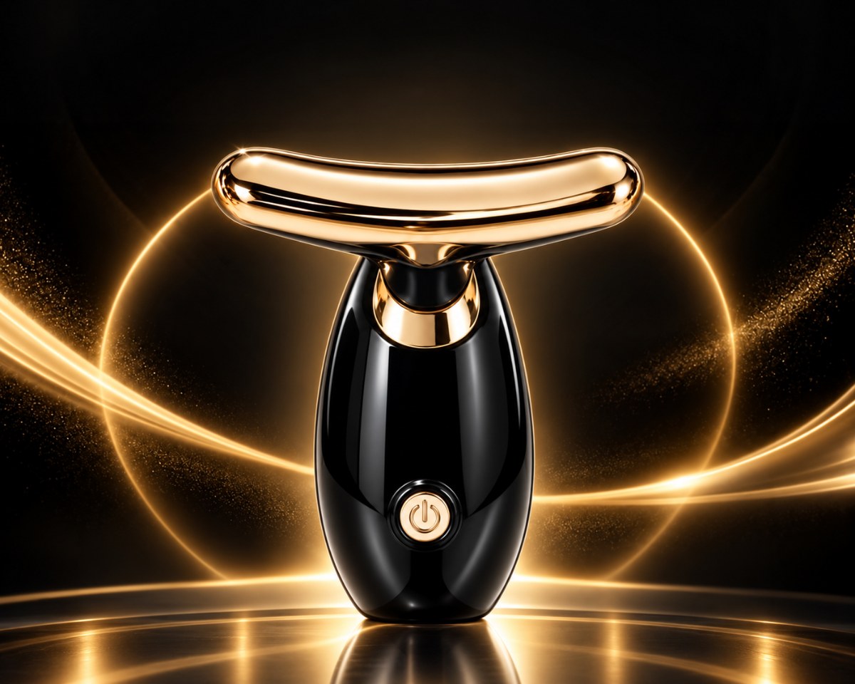 Multi-dimensional infusion lifting and firming facial massager product poster