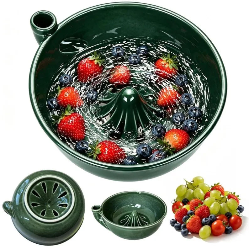 Ceramic Berry Washing Bowls (1)