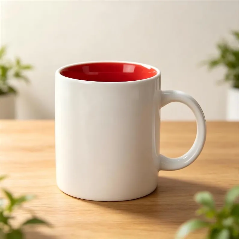 White with Red Inside