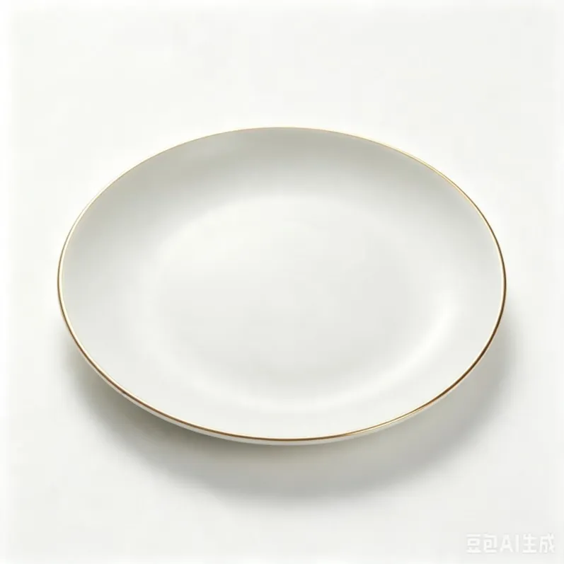 8 扣白底 (6) With Golden Rim
