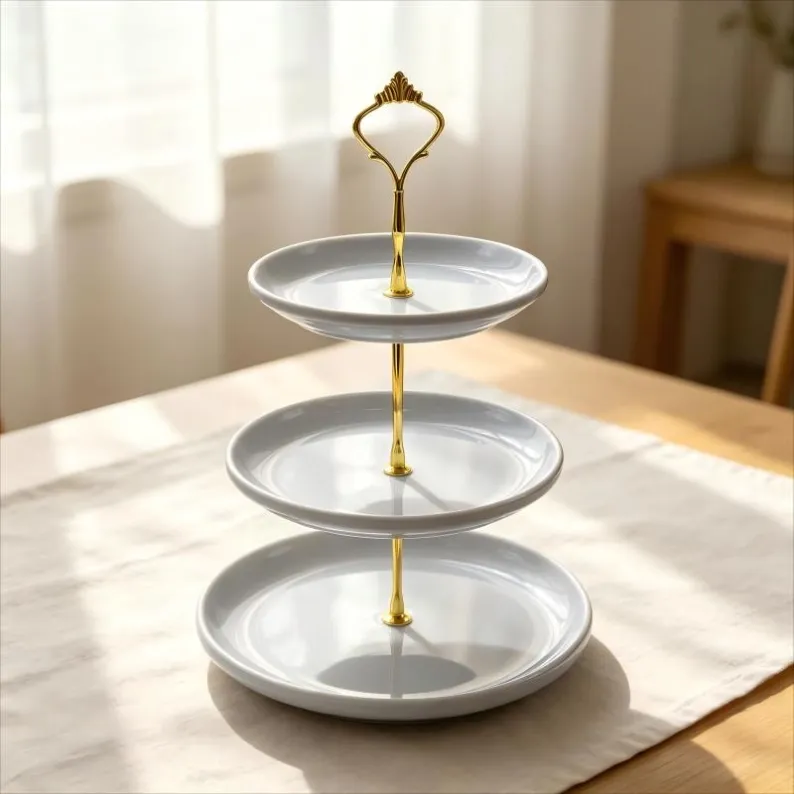 Cake Stand - 2 tiers & 3 tiers-2 (2)(1)(1)