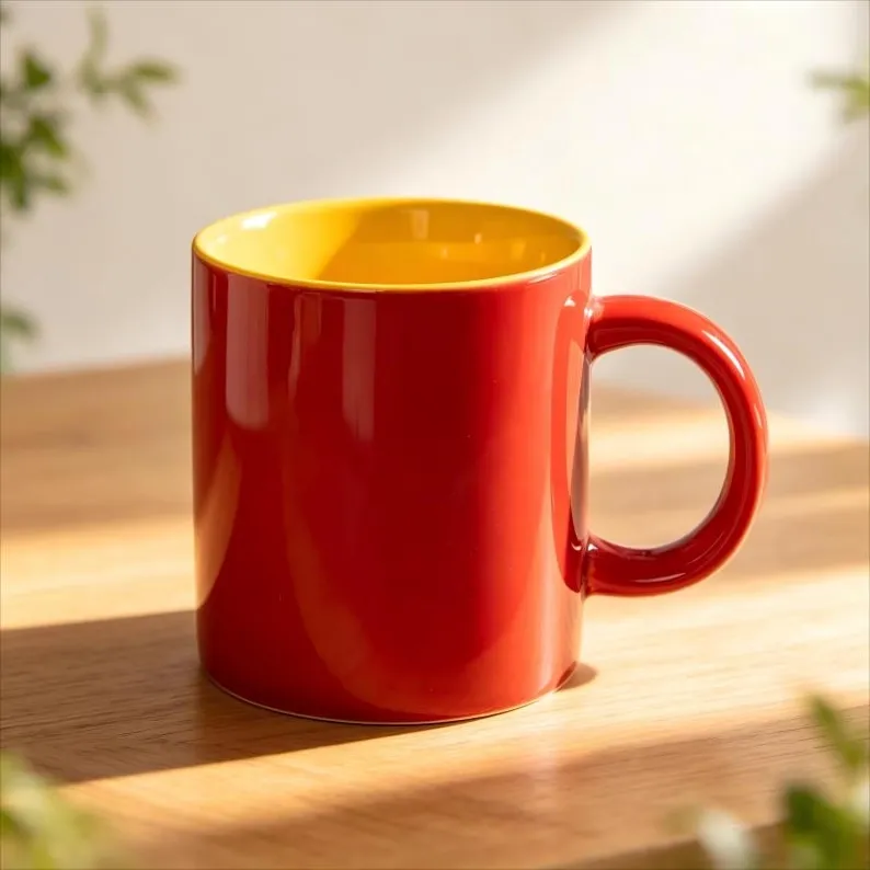 Red with Orange Inside