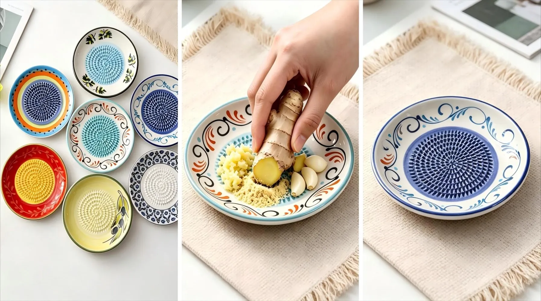 Ceramic Grater Plate