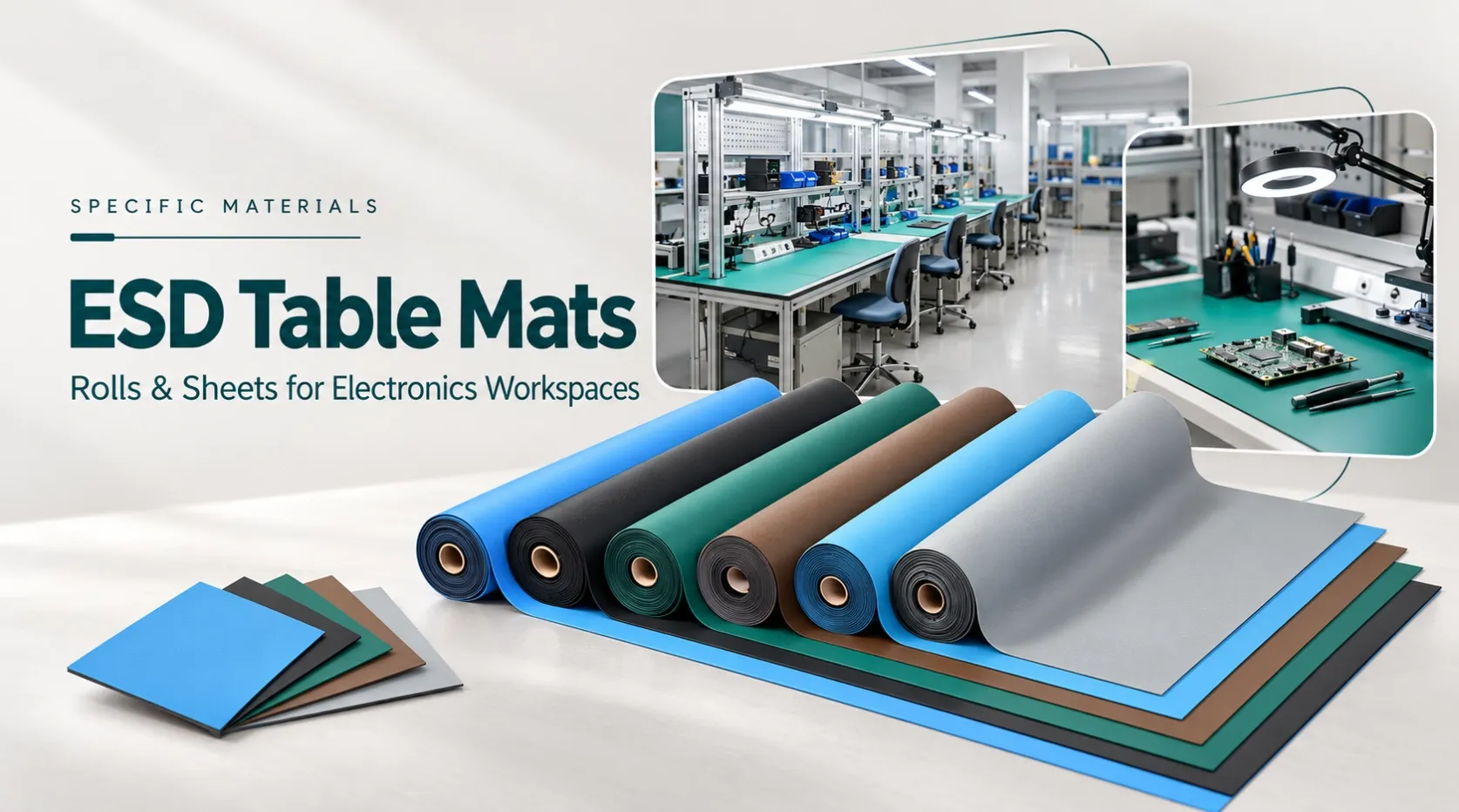 ESD table mats