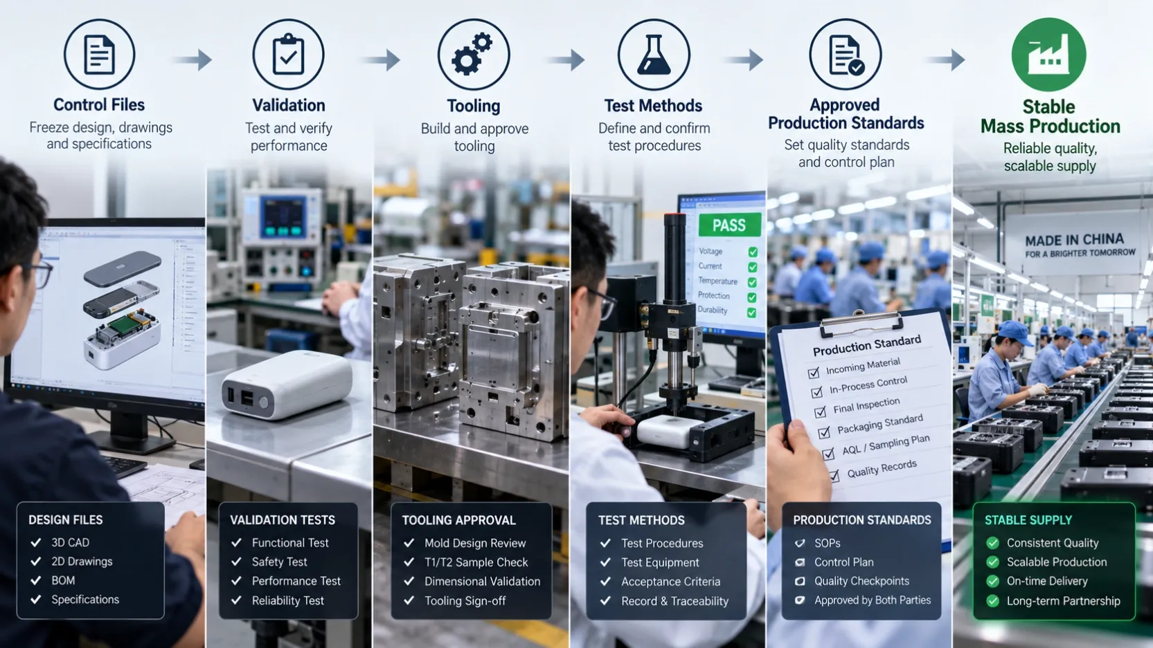 How to Transfer a Prototype to Mass Production in China