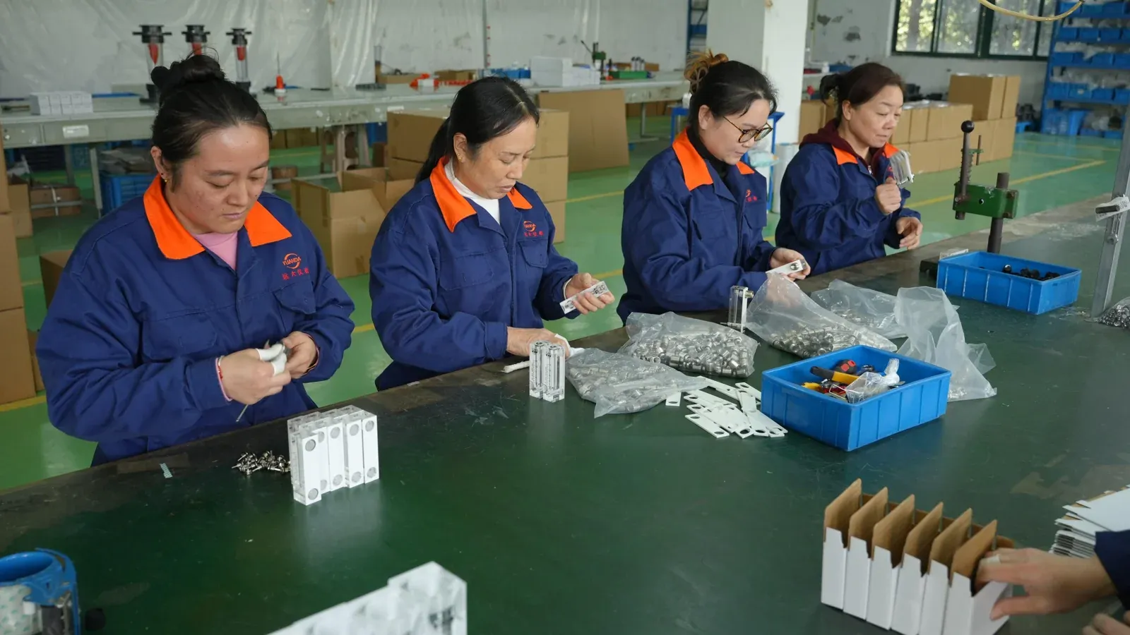 Flow Meter Assembly Line
