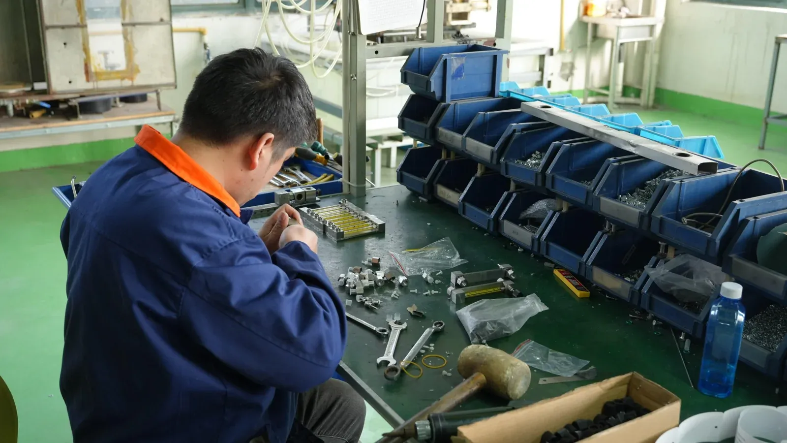 Flow Meter Assembly Workstation