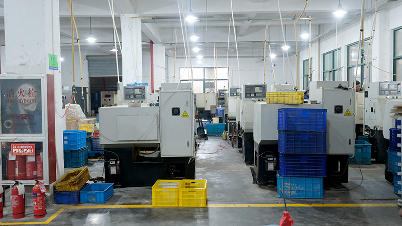 Production Floor CNC Machining