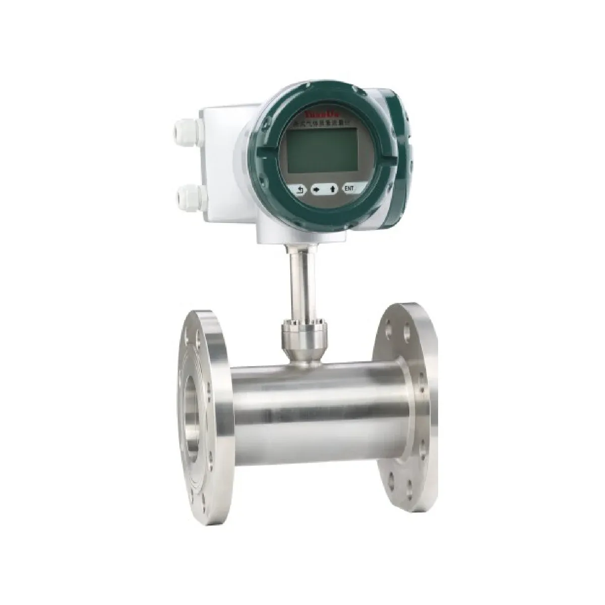 LR flanged thermal mass flow meter for gas