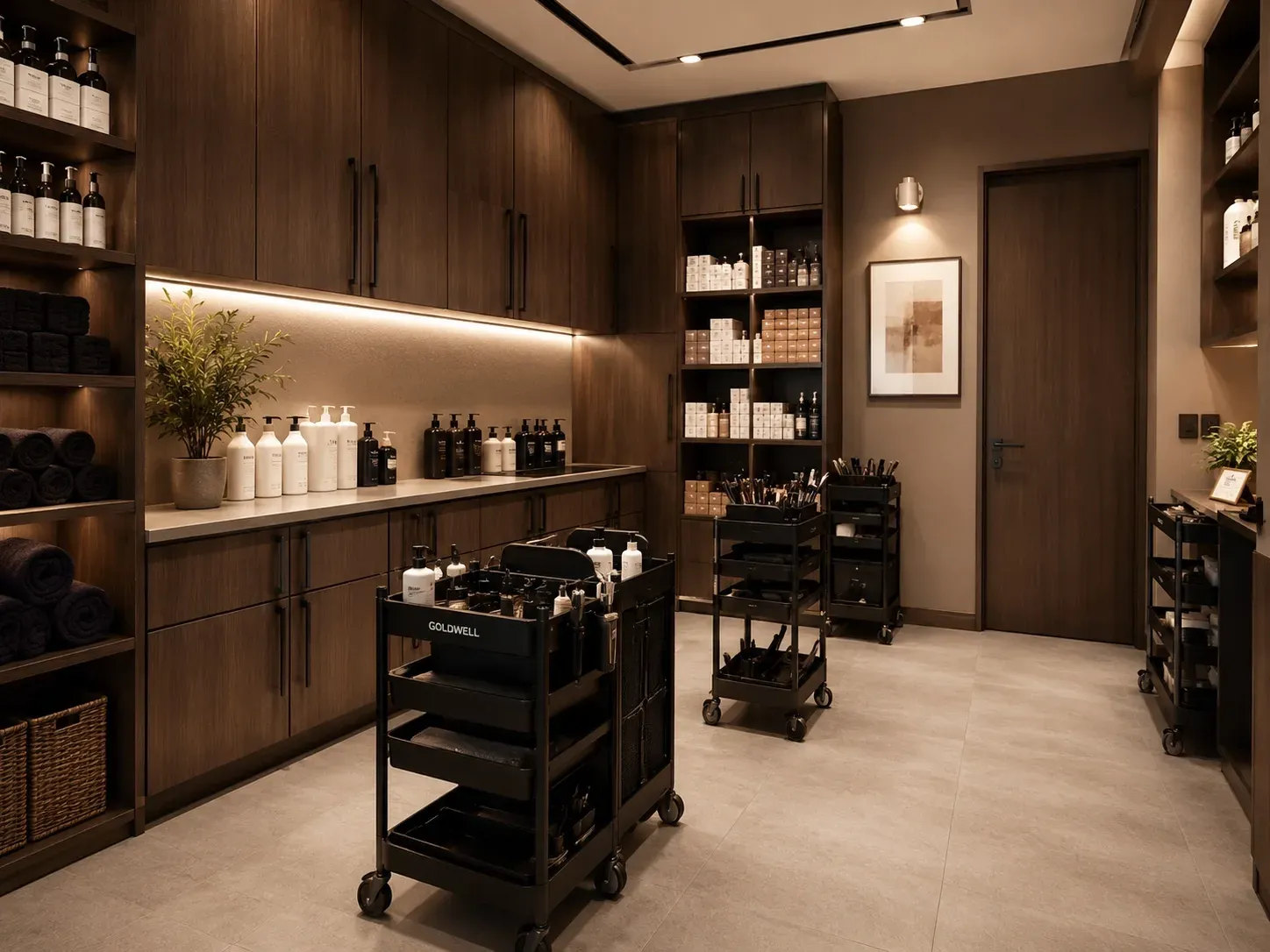 Staff Storage Area Solutions