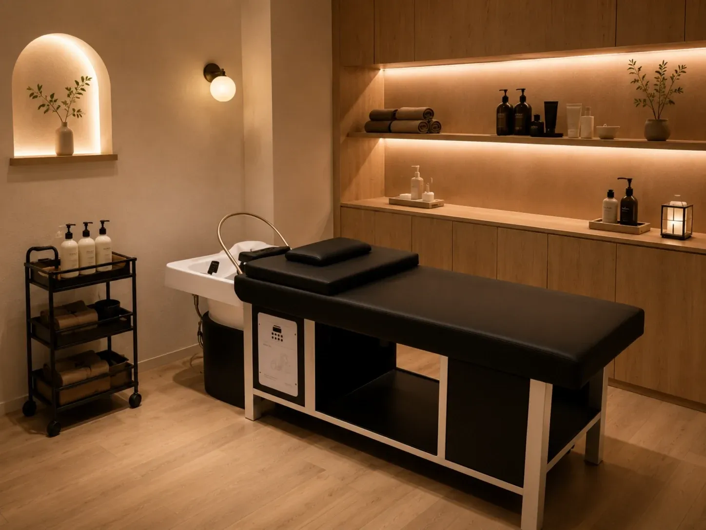 JAPANESE HEAD SPA BEDS STARTUP PACKAGES