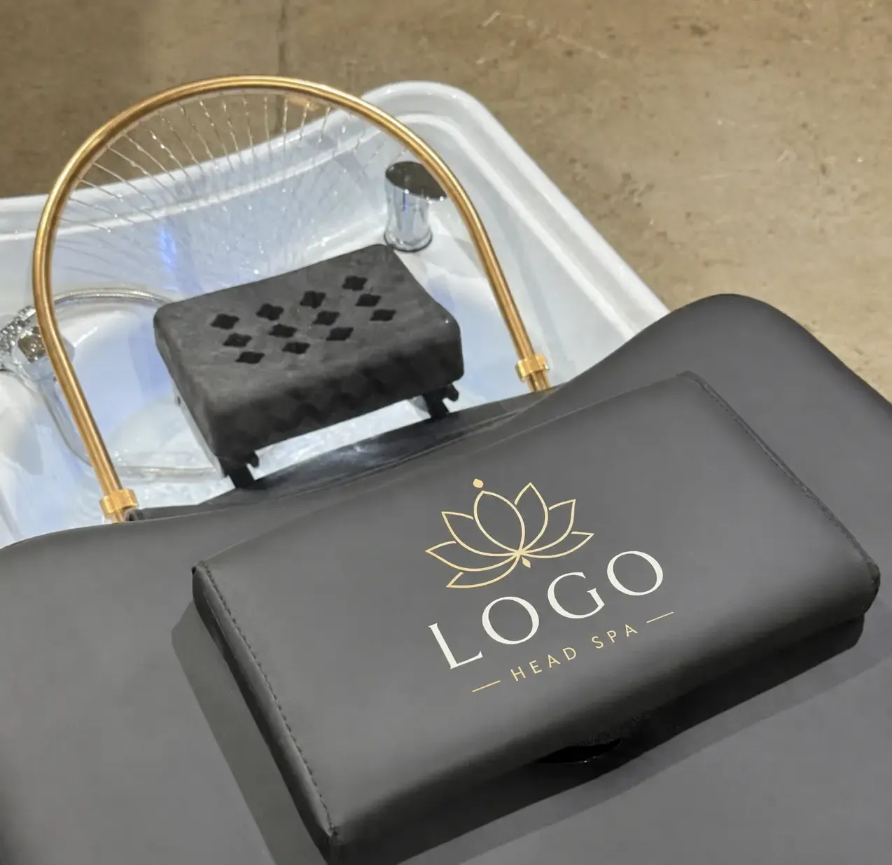 customized head spa bed