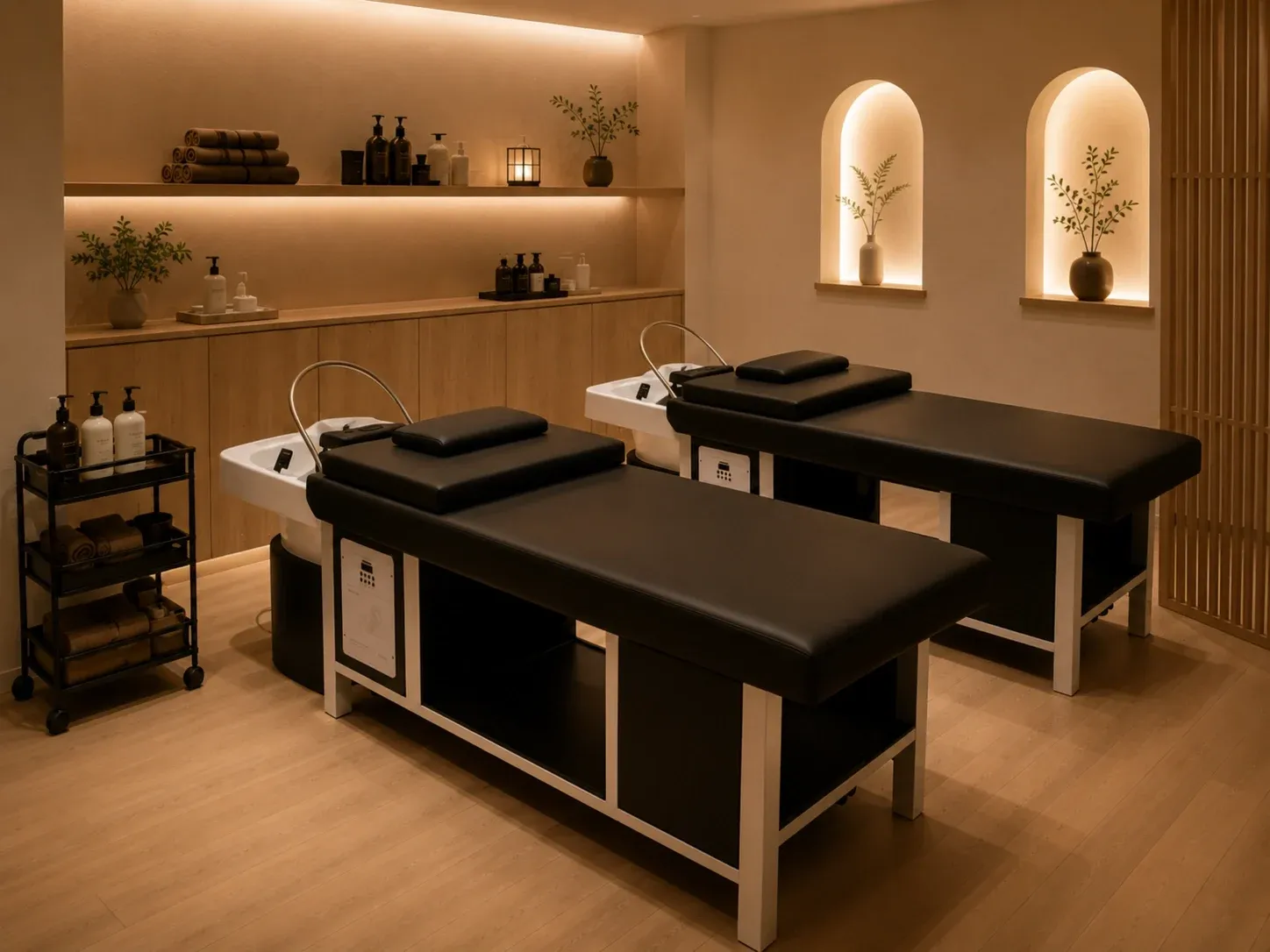 Japanese Head Spa Beds Professional Package