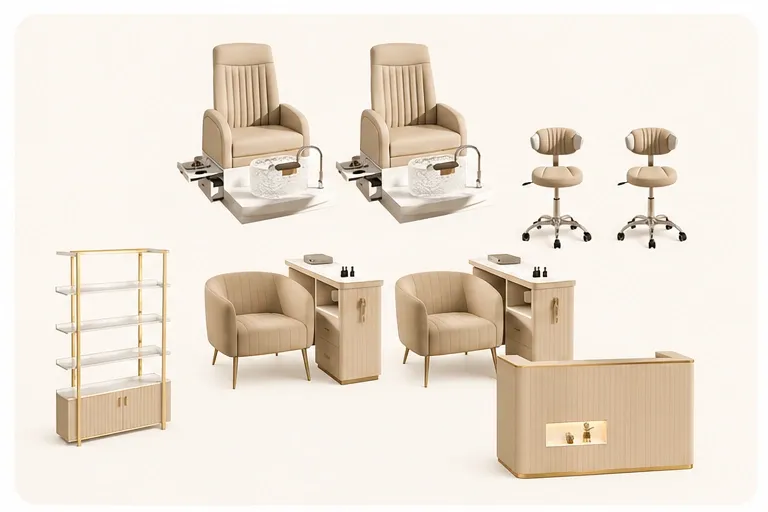 startup nail studio package