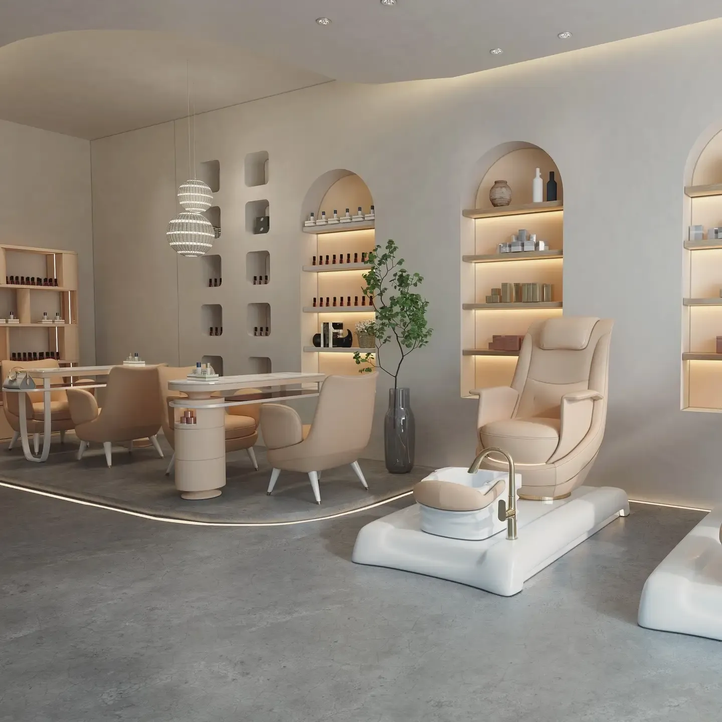 nail spa market