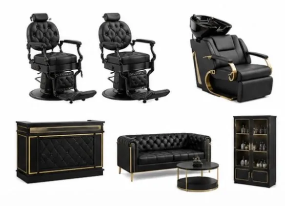 Luxury Barber Lounge Package