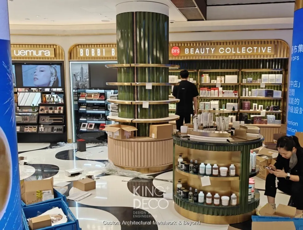 M8 DFS Duty-Free Display Cabinets — Macao