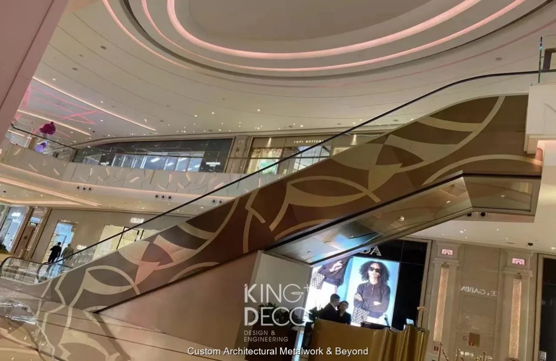 Pearl Lobby Metalwork & GRG — Galaxy Macau