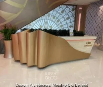 Pearl Lobby Metalwork & GRG — Galaxy Macau
