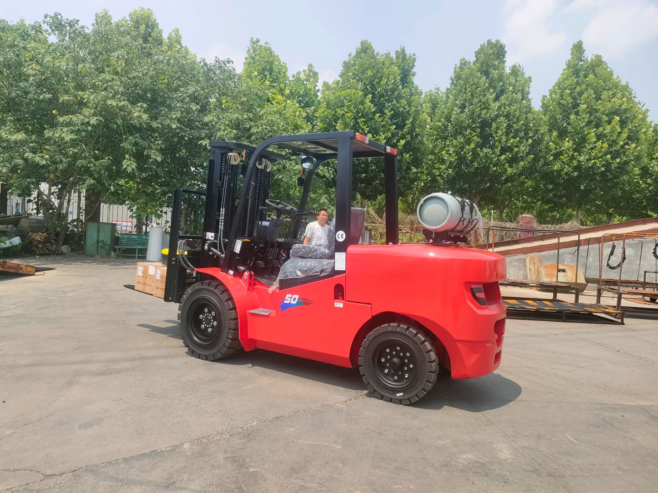 5T Lpg Forklift 2 Scaled