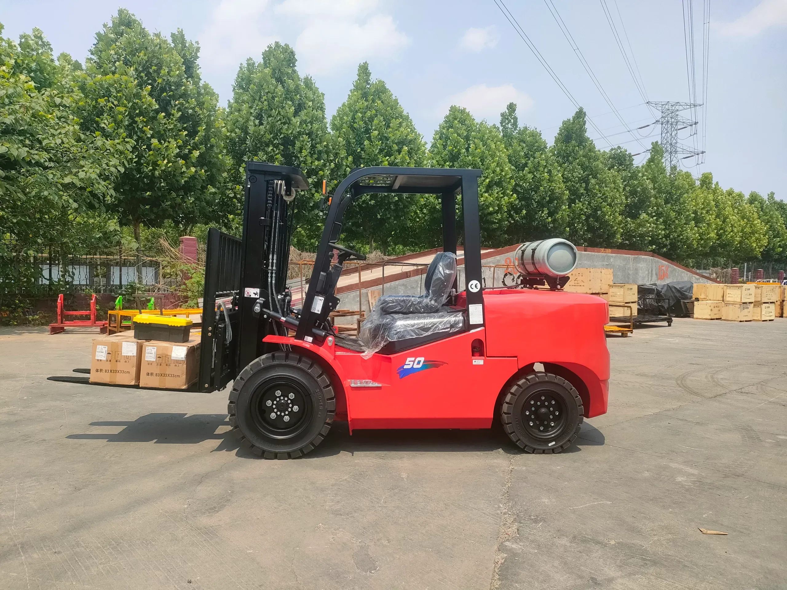 5T Lpg Forklift 3 Scaled