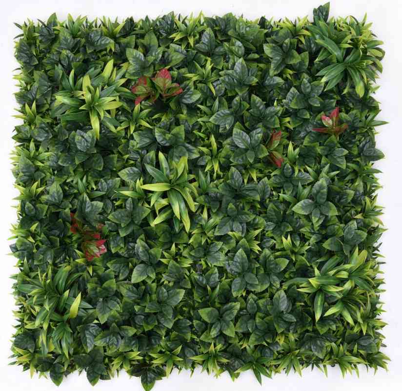 Artificial foliage wall panel, model B019
