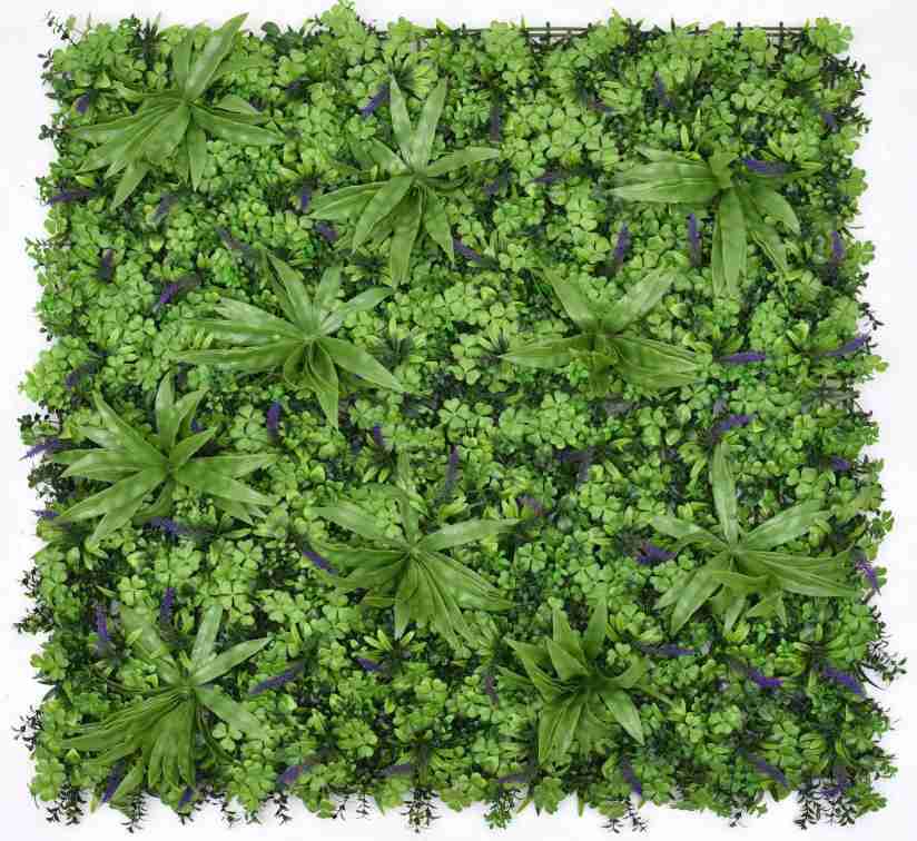 Artificial foliage wall panel, model B022