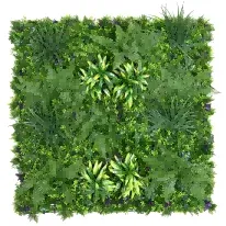 Artificial foliage wall panel, model B011