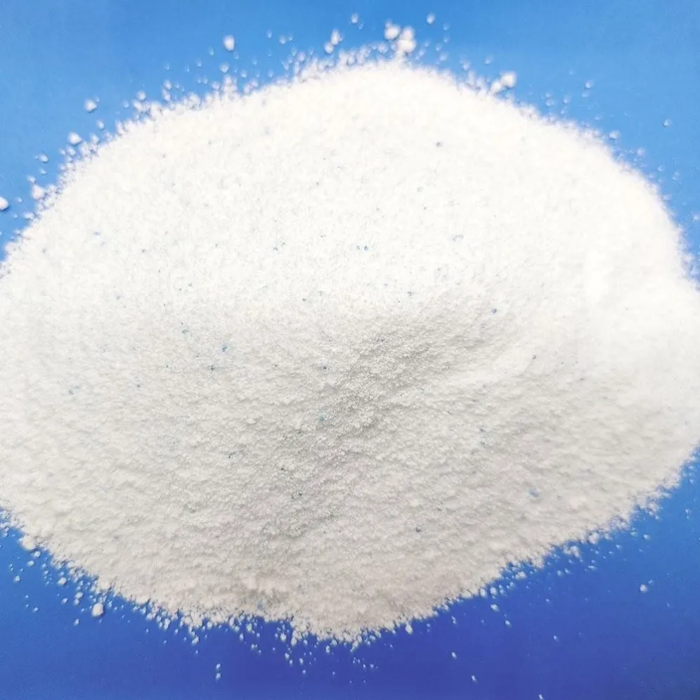 Detergent powder white
