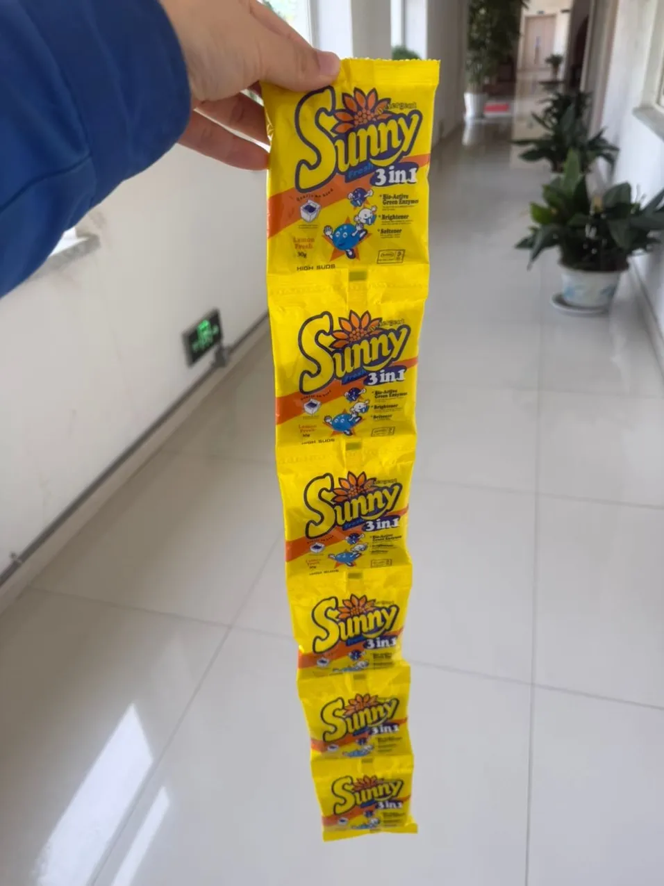 SUNNY SACHET DETERGENT POWDER