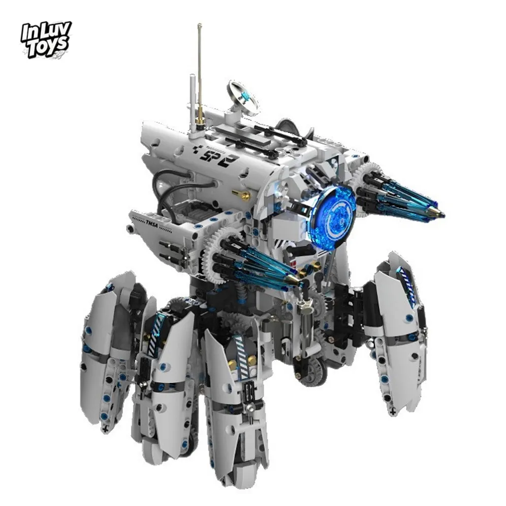 Programmable Robot Building Blocks