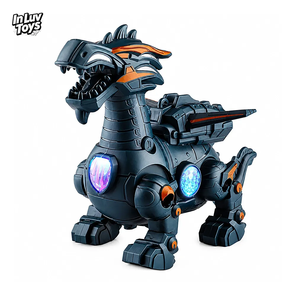 Wholesale Walking Robot Dragon Toy with Leash6
