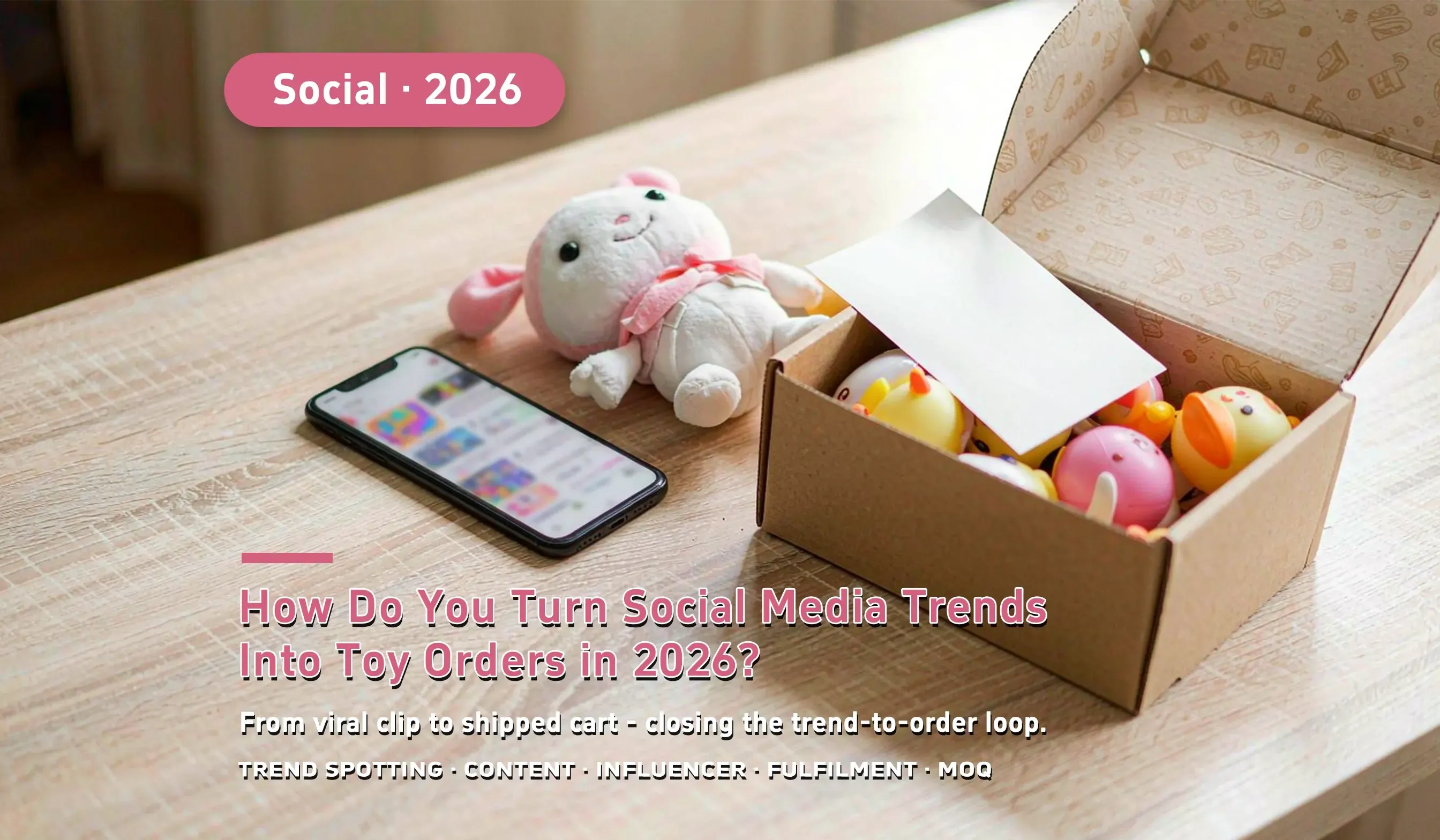 How Do You Turn Social Media Trends Into Toy Orders in 2026