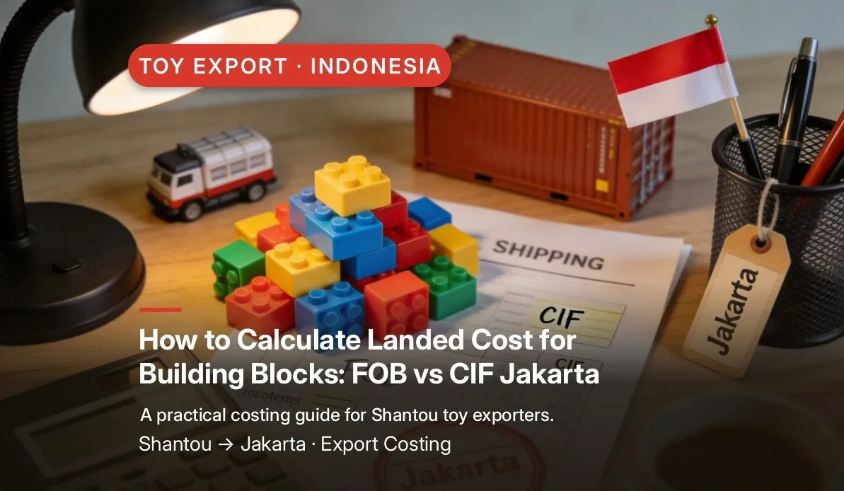 How to Calculate Landed Cost for Building Blocks FOB vs CIF Jakarta11