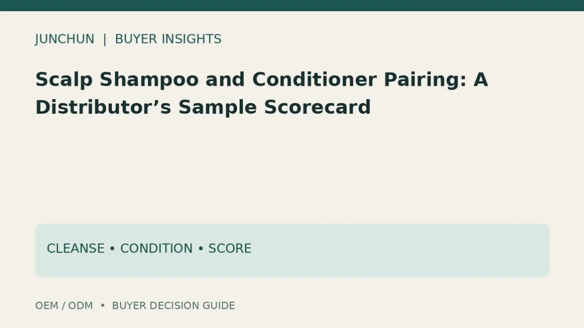 Editorial cover for comparing scalp shampoo cleansing and conditioner sample performance