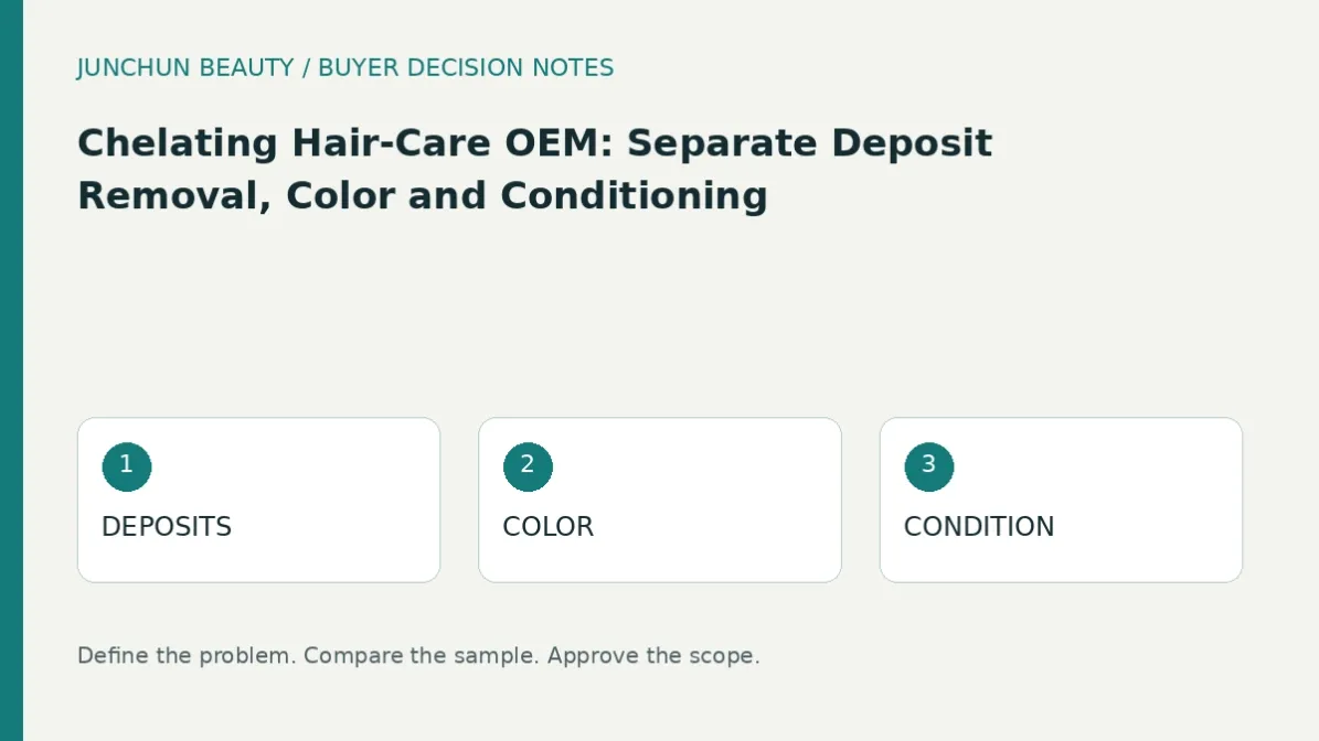 Buyer evaluation diagram comparing deposits, color, condition