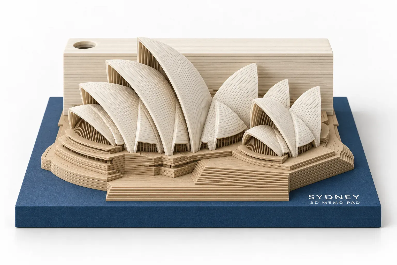 Concept render, front view of the finished landmark sculpture