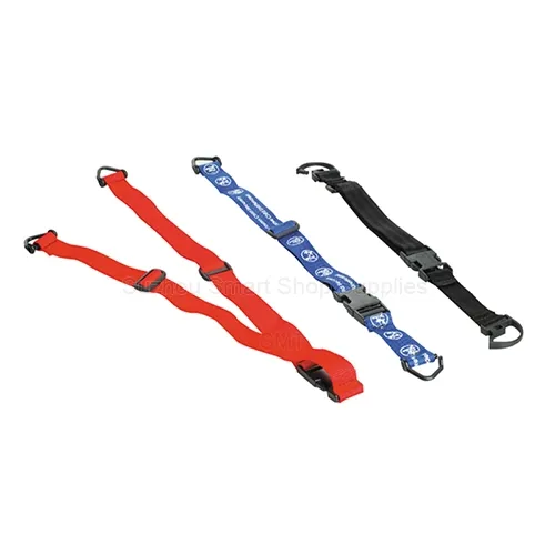 SMT-SC-Seat Belt child safety straps for shopping carts in red, blue, and black color options by Suzhou Smart Shop Supplies
