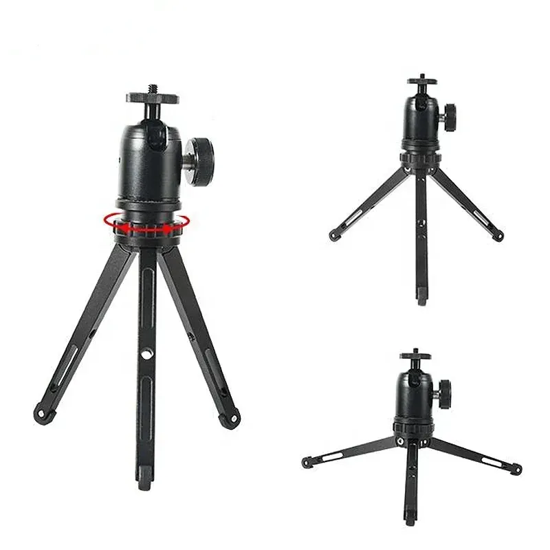 Aluminium mini desktop tripod, product photo 03