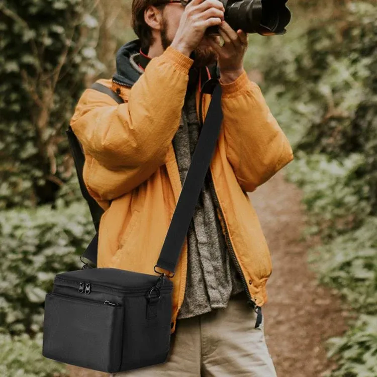 DSLR camera shoulder bag, outdoor use