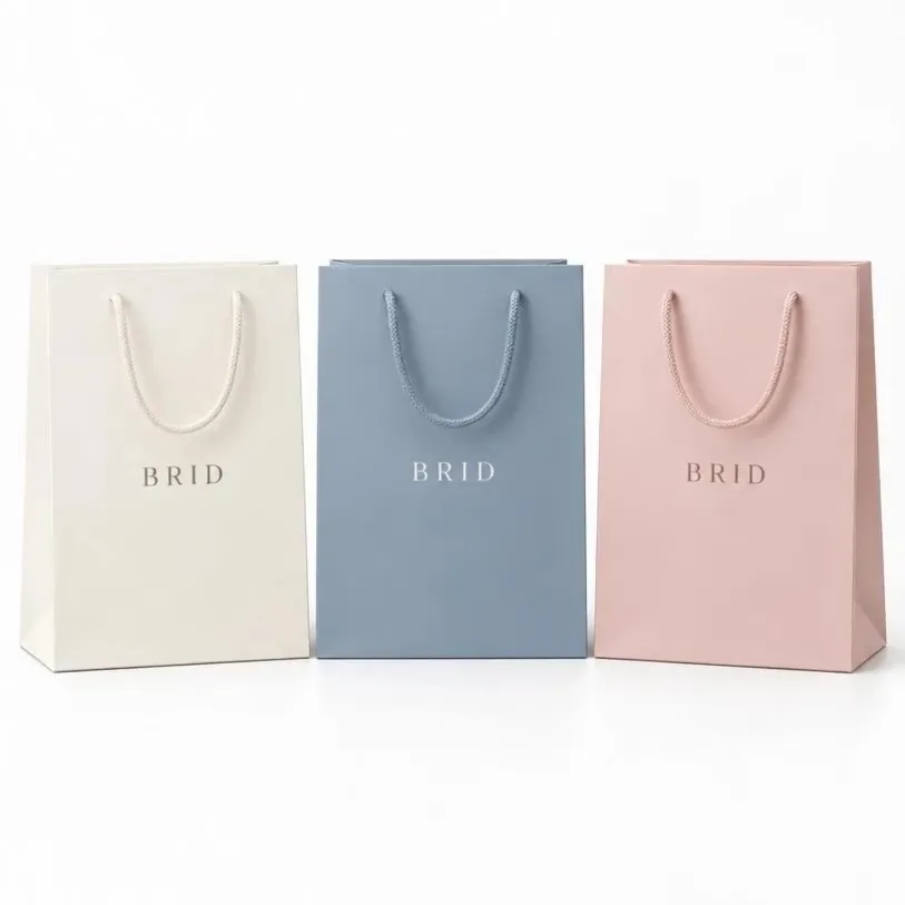 BRID纸质礼品手提袋白底主图