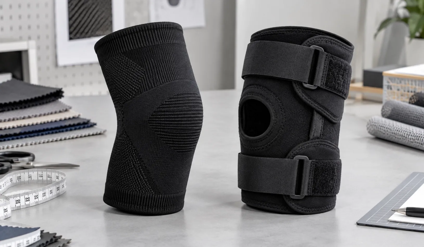 Knitted Knee Sleeves vs. Adjustable Knee Support