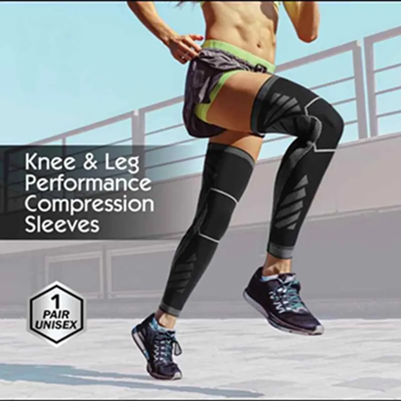 AK-104 KNEE & LEG PERFORMANCE COMPRESSION SLEEVES (1)
