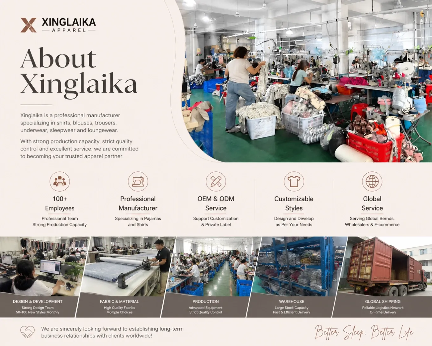 Xinglaika Apparel第二页