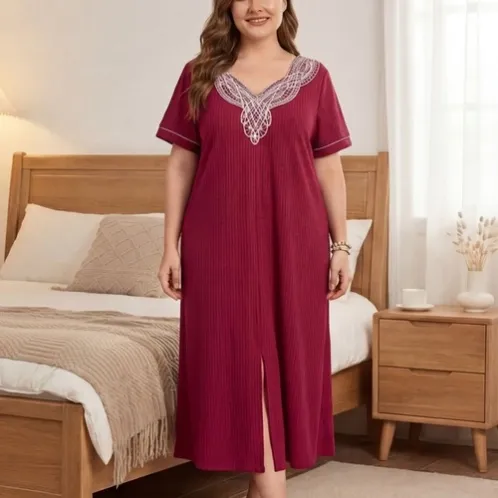 plus size robe xlkl801 front view