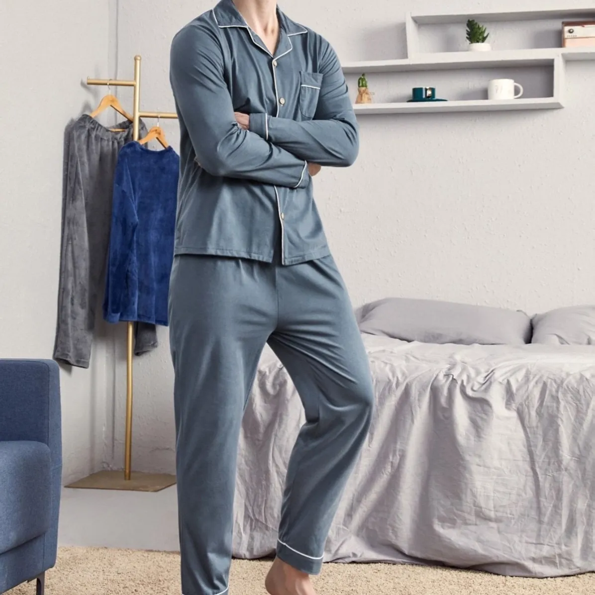 women pajama set xlk903random front view