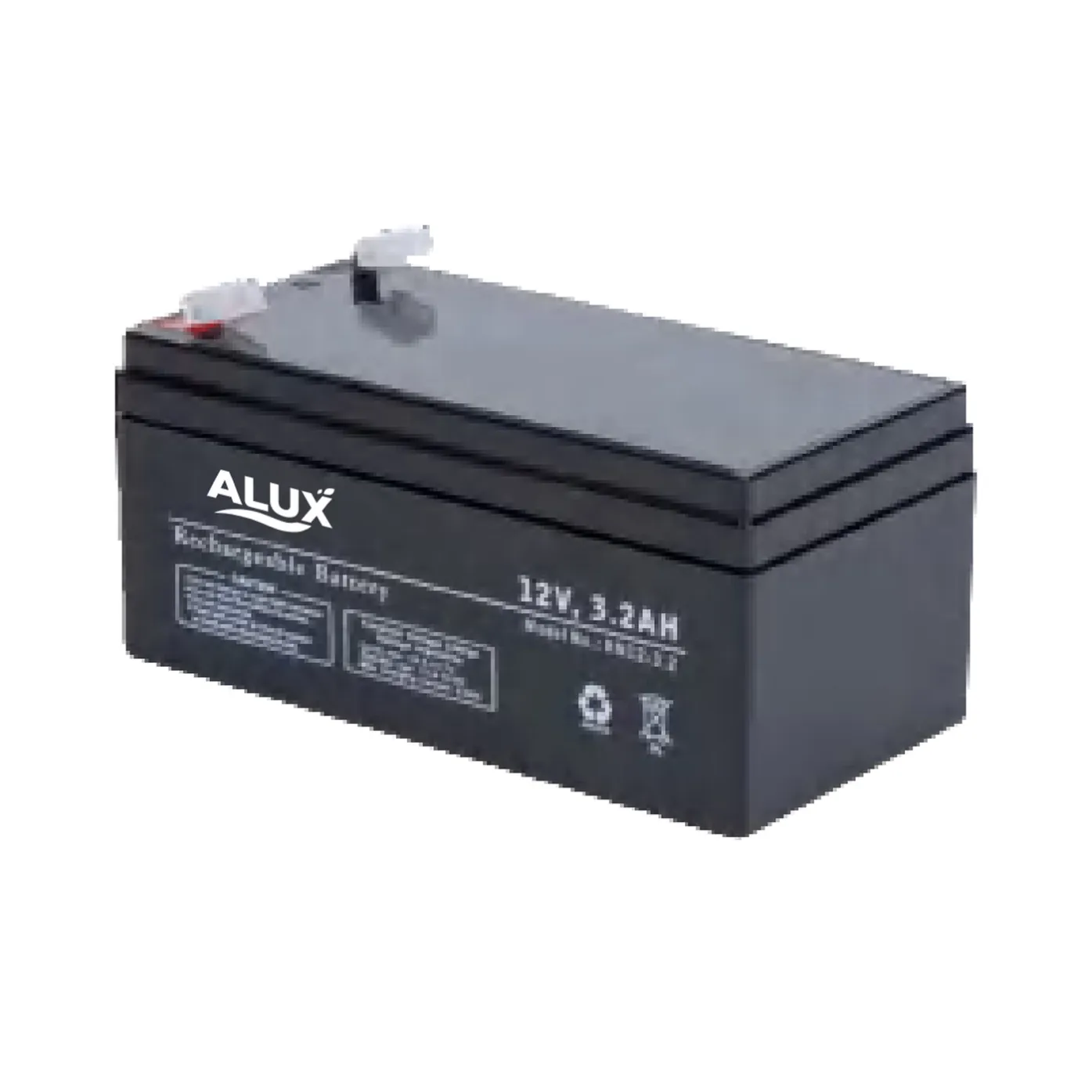 ALUX ALX12-3.2 12V 3.2Ah VRLA (AGM) Sealed Lead Acid Battery