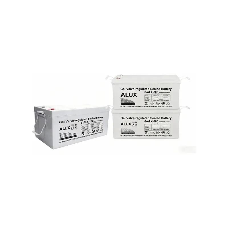ALUX 12V gel solar deep cycle battery series